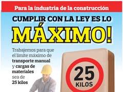 Cumplir con la ley es lo máximo 